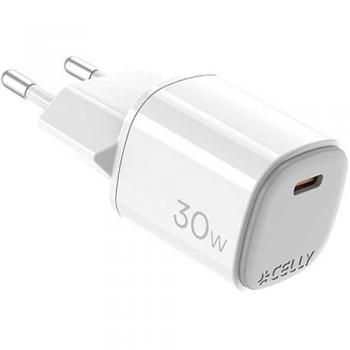 Celly Chargeur USB-C 30W pour Smartphone et Tablette