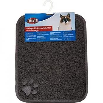 Trixie PVC Cat Tray Mat, Anthracite