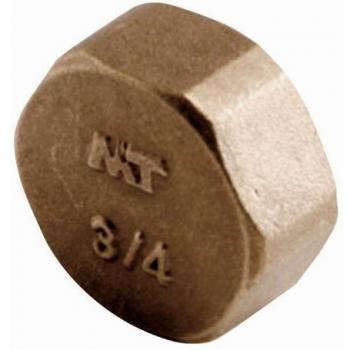 Tapon roscado hexagonal 3/4 latón