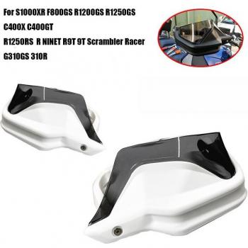 Guardamanos para moto con protector de parabrisas para BMW R1200GS Adventure LC, F800GS, S1000XR, R1250GS y C400X/GT G3