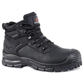 RF910 RockFall Surge Boots – Size 40, Black Waterproof Safety Footwear