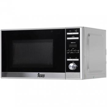 TEKA MWE225G Grey Stainless Grill Microwave, 20L, 1000W