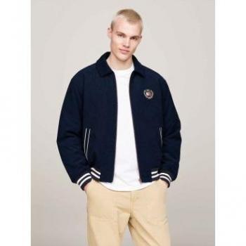 Blue Recycled Polyester Men's Jacket
