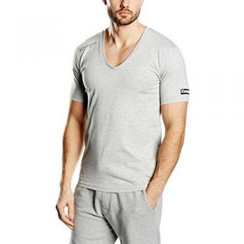 T-Shirt Kempa Core col V S Gris