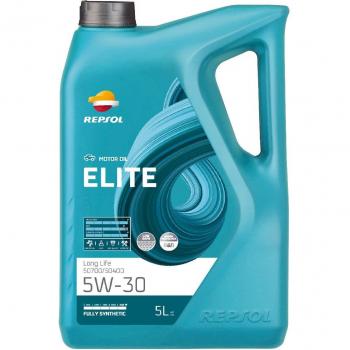 Lubrificante 5W-30 Elite Long Life Repsol 5L (VW/Audi/Seat/Skoda)