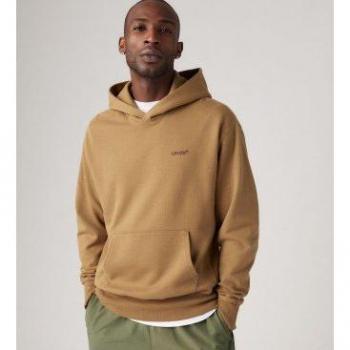 Felpa con Cappuccio Levi's The Authentic Brown L