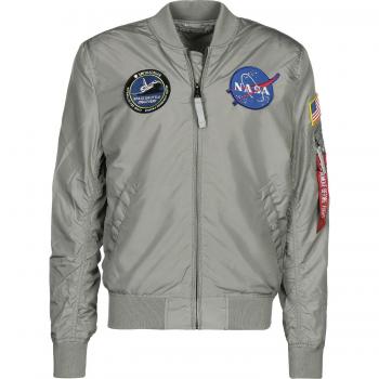 MA‑1 TT NASA Alpha Industries Bomberjacke, reversible II – grau