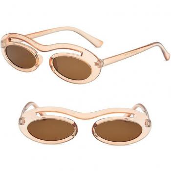 Lunettes de soleil ovales pour femmes et hommes UV400