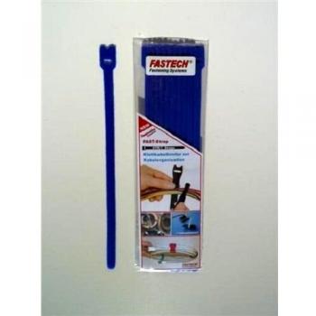 FASTECH® E7-2-131-B10 Klettbandkabelbinder 200 mm x 7 mm, blau