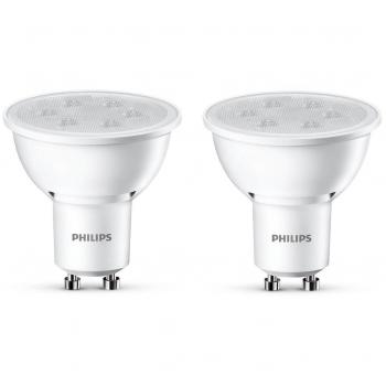 Lampada LED Philips GU10 3.5W 3500K (Pacchetto 2 pezzi)