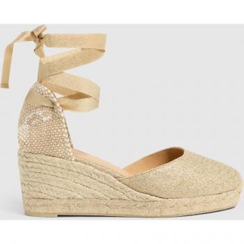 Carina 6 cm Espadrillas Oro Castañer