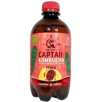 Kombucha Pêssego Verão Edição Limitada 400ml