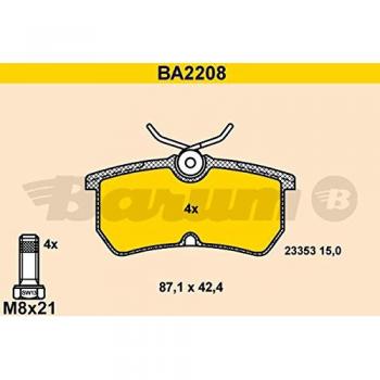 Guarnizioni Freni Barum ATE 2208