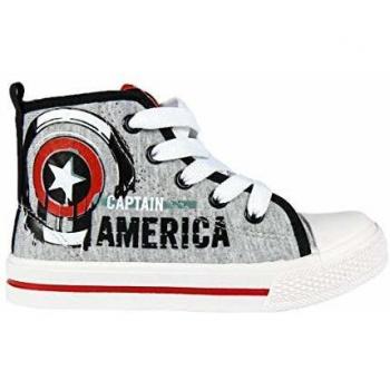 Grau High-Top Sneaker von Artesania CERDA Junior Marvel, EU 26