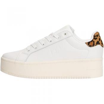 Glitter‑Sole Chic Toe‑Up Women’s Sneaker