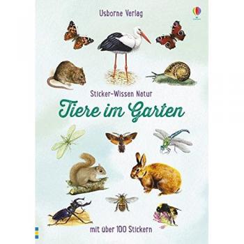 Sticker-Wissen Natur: Tiere im Garten