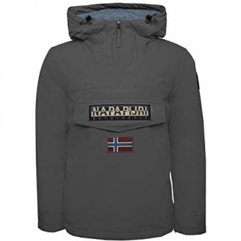 Napapijri M Gray Long Sleeve Waterproof Jacket