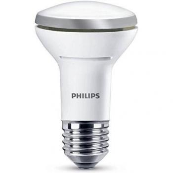 Philips Bombilla LED E27 60W, luz cálida, regulable
