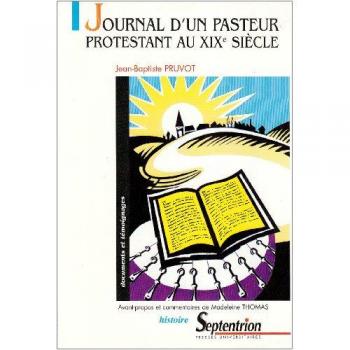 Journal d'un pasteur protestant au XIXe siècle