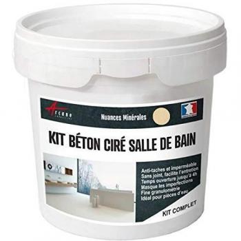 Kit de Béton Ciré pour Salle de Bains et Douche à l'Italienne