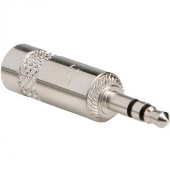 Rean Jack audio 3.5 mm mâle Droit NYS231L 3 pôles stéréo Argent 1 pc