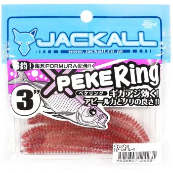 Peke Ring 3.0 Jackall Clear Red Flake