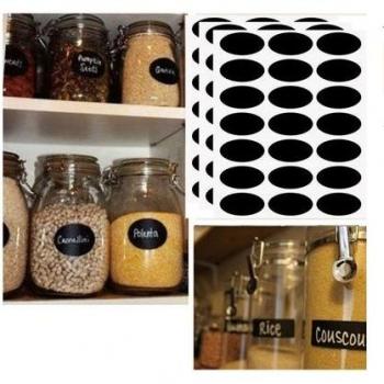 Waterproof Handwritten Kitchen Spice Labels