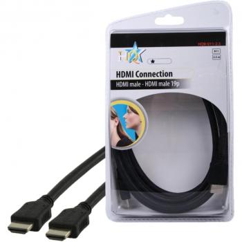 Cabo HDMI HQ B-011-2.5 2.5m Macho/Macho