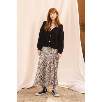 AnimalPrint Falda Larga Molly Bracken