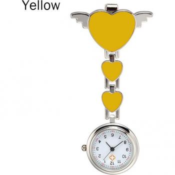 Reloj de bolsillo con diseño de ángel para profesionales de la salud