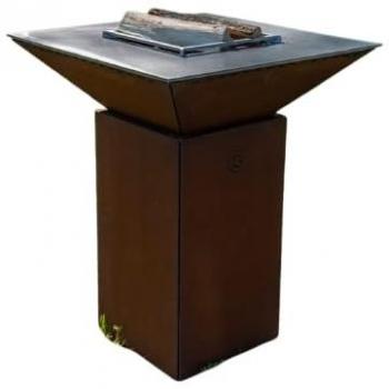 Pack Decouverte Brasero Cevenol Corten Normal Carre 74 Simple Cuve