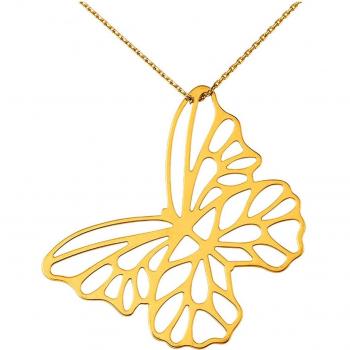 Altesse Gold‑Coated Papillon Lumière Chain