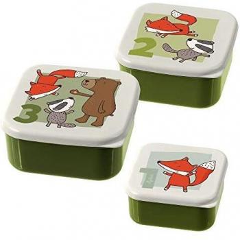 SIGIKID 24988 Kinder Lunchboxen Freunde Forest