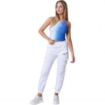 Jeans donna multi-tasche bianchi Project X Paris L