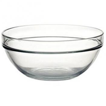 Gourmet Salatschale Glas – 23 cm, 2,9 L