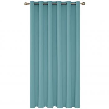 Deconovo Rideaux pour Salon et Chambre, 200x290 CM, Bleu Ciel