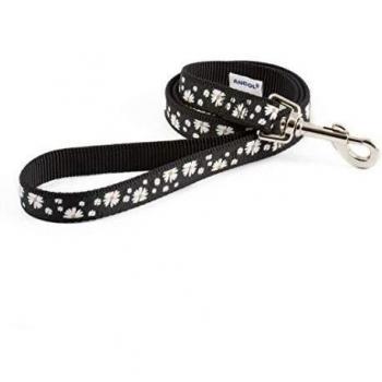 Bone Print Patterned Dog Lead 1m x 19mm