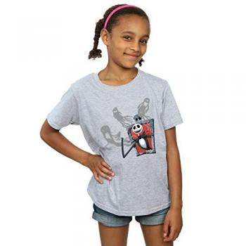 T‑shirt enfant Disney Jack Gris : la nuit des fantômes