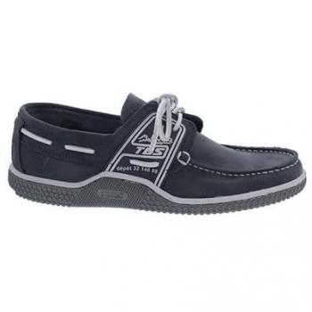 TBS Globek Mokassins, D8G41, Nubukleder, Bootsschuh