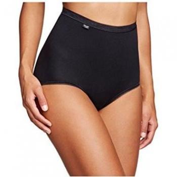 Sloggi Talle Alto Pack de 4 negro