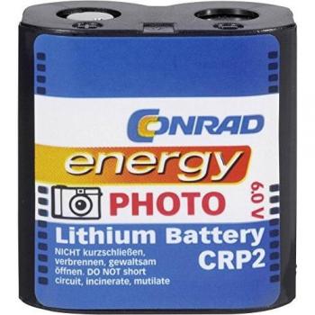 Batterie rechargeable noir Conrad 650006 Lithium 1400mAh 6V