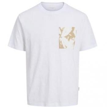 T‑shirt Jack & Jones Stampa 12272995 Regular Fit Bianco