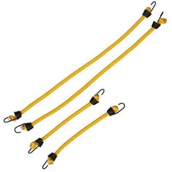 Set di cinghie di tensione Robitronic con ganci gialli (2 paia)