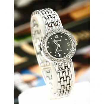 Femme Bracelet Quartz Argent Strass TME0018