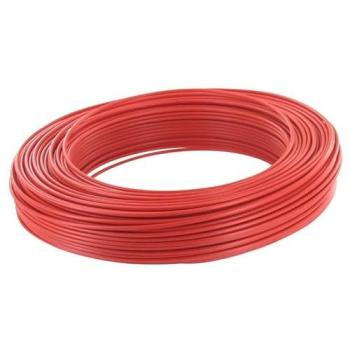 Fil rigide 6 mm² HO7 V‑R rouge – 002805 (AFA)