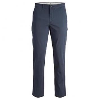 Jack & Jones Chinos „JPSTOLLIE JJDAVE CHINO“ – 1 Teil, Dunkelblau