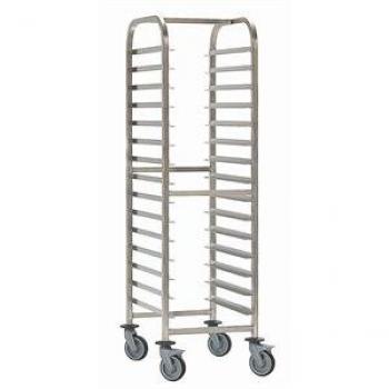 Bourgeat 20-Shelf Bakery Cart – 600x400 mm