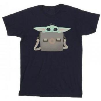 Herren Star Wars T-Shirt – Gro • Mandalorian Gepäck XXL Weiß