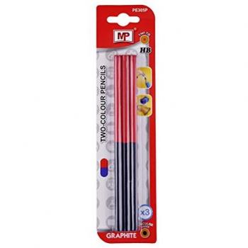 MP PE305P 3‑Pack Dual‑Tone Fineline Pencils