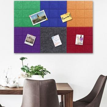 Tableau de message en feutre décoratif